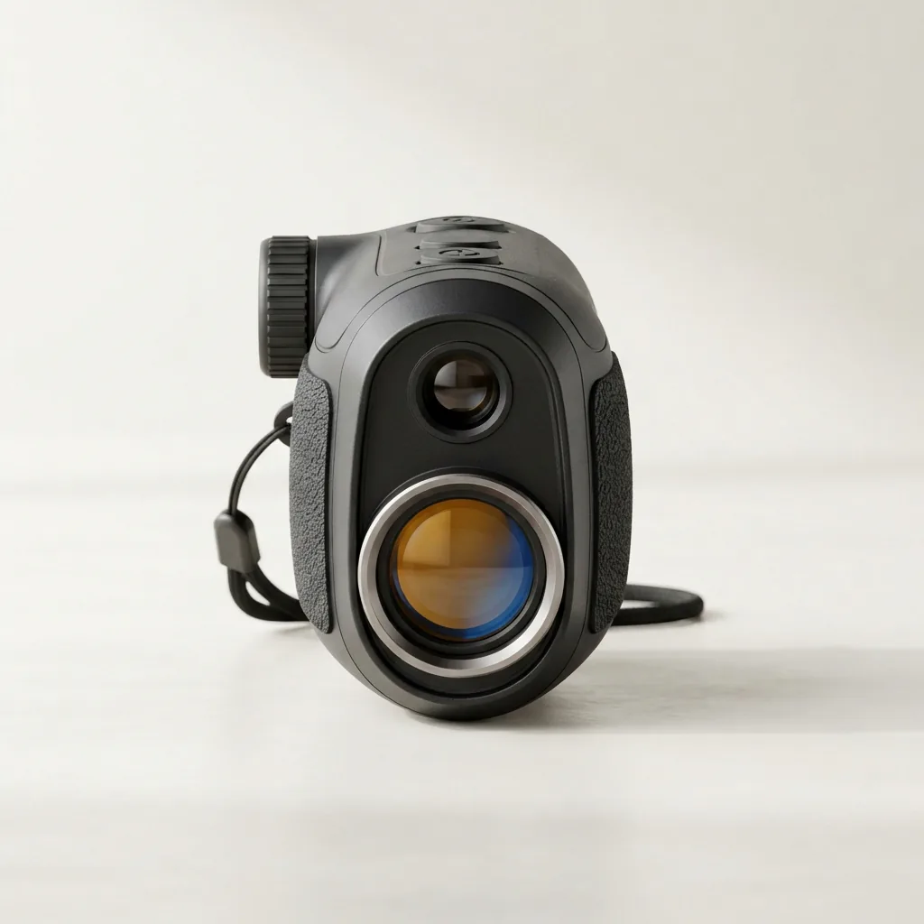 Simmons ProHunter 750 Laser Rangefinder with Tilt & Scan mode feature highlighted.