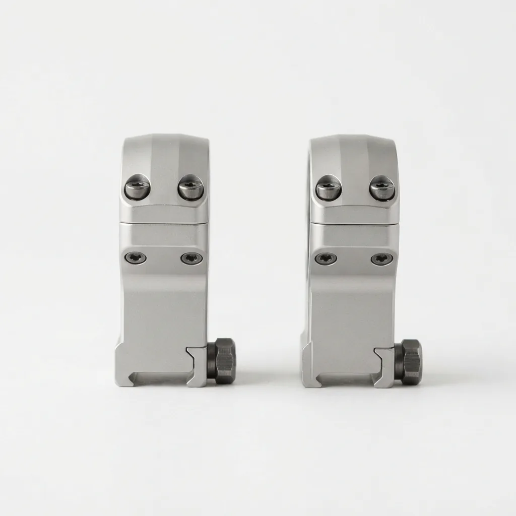 Simmons 30mm high-profile classic rings made of aluminum.