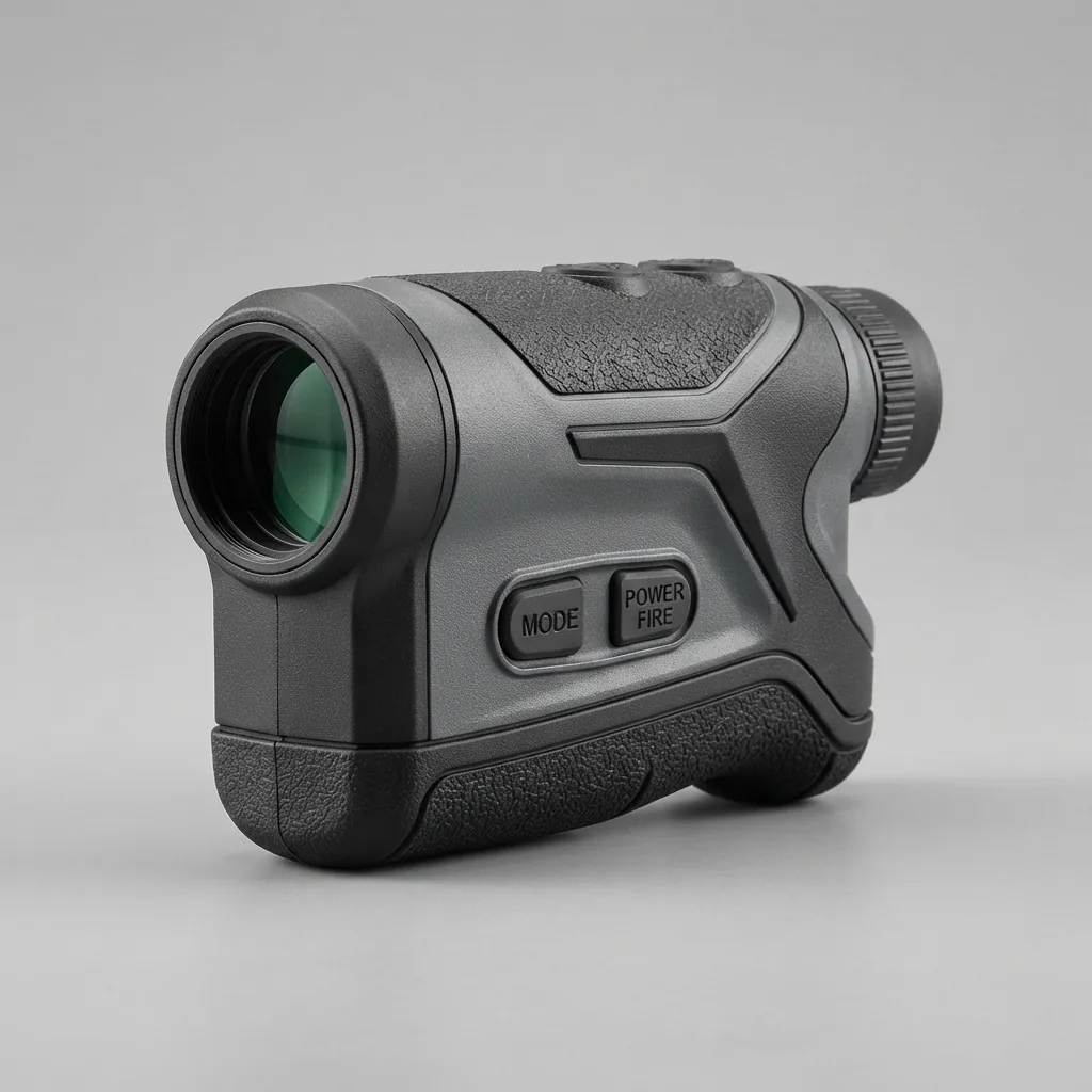 Simmons ProHunter 750 6x24 Laser Rangefinder displayed on a neutral background.