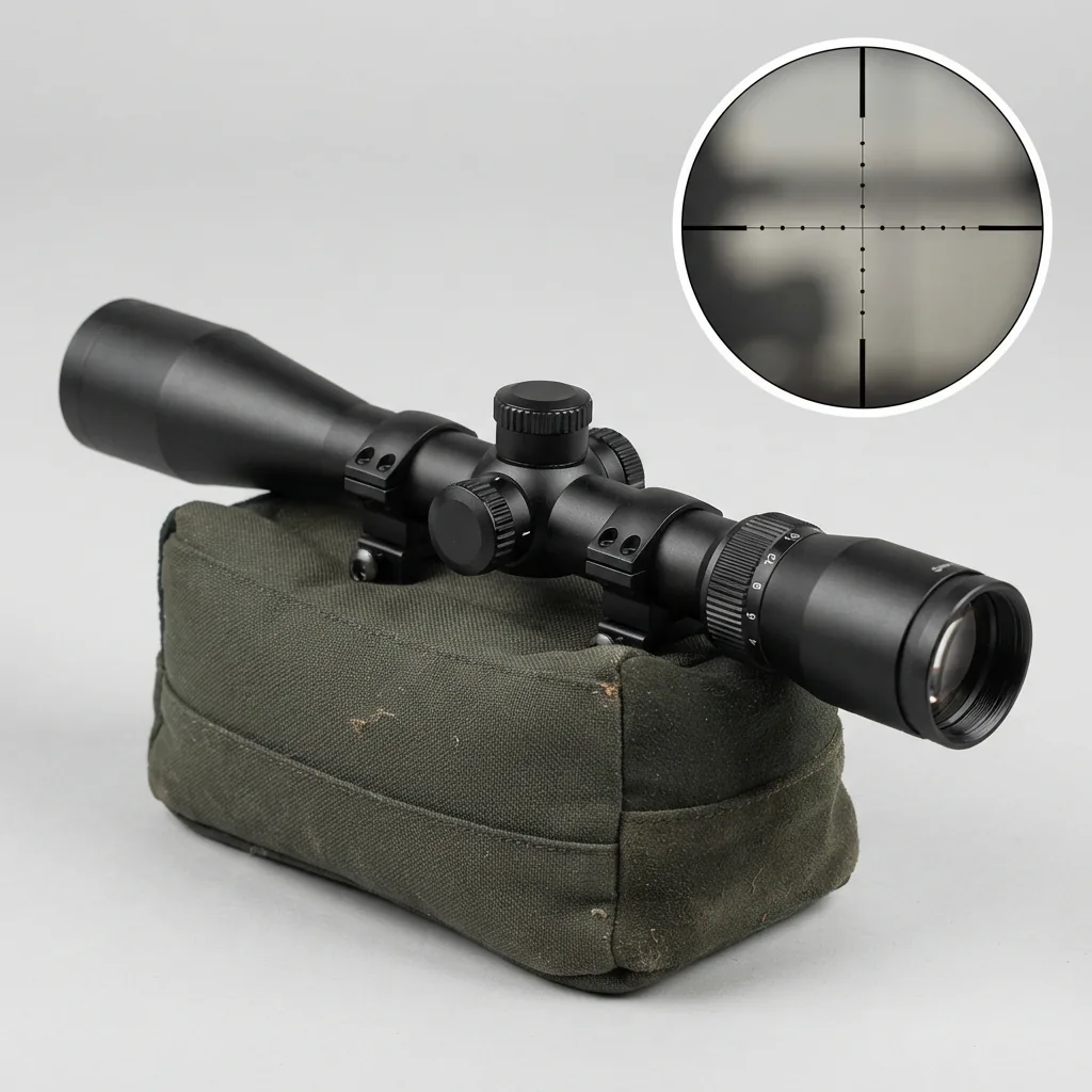 Simmons Protarget 4-16x40mm Rifle Scope with Mil-Dot reticle view