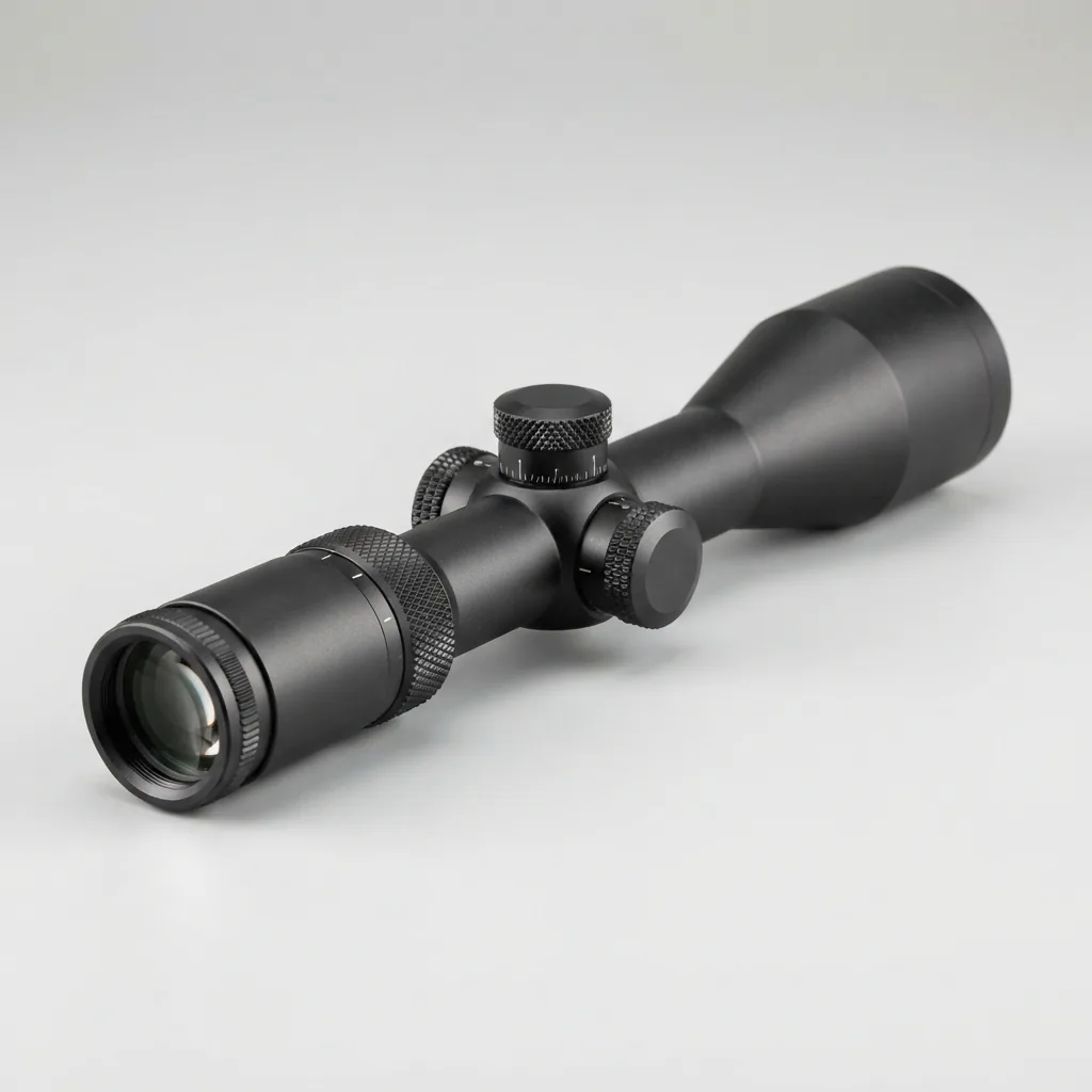 The PRO RIMFIRE 3-9X32MM RIFLESCOPE displayed against a simple background.