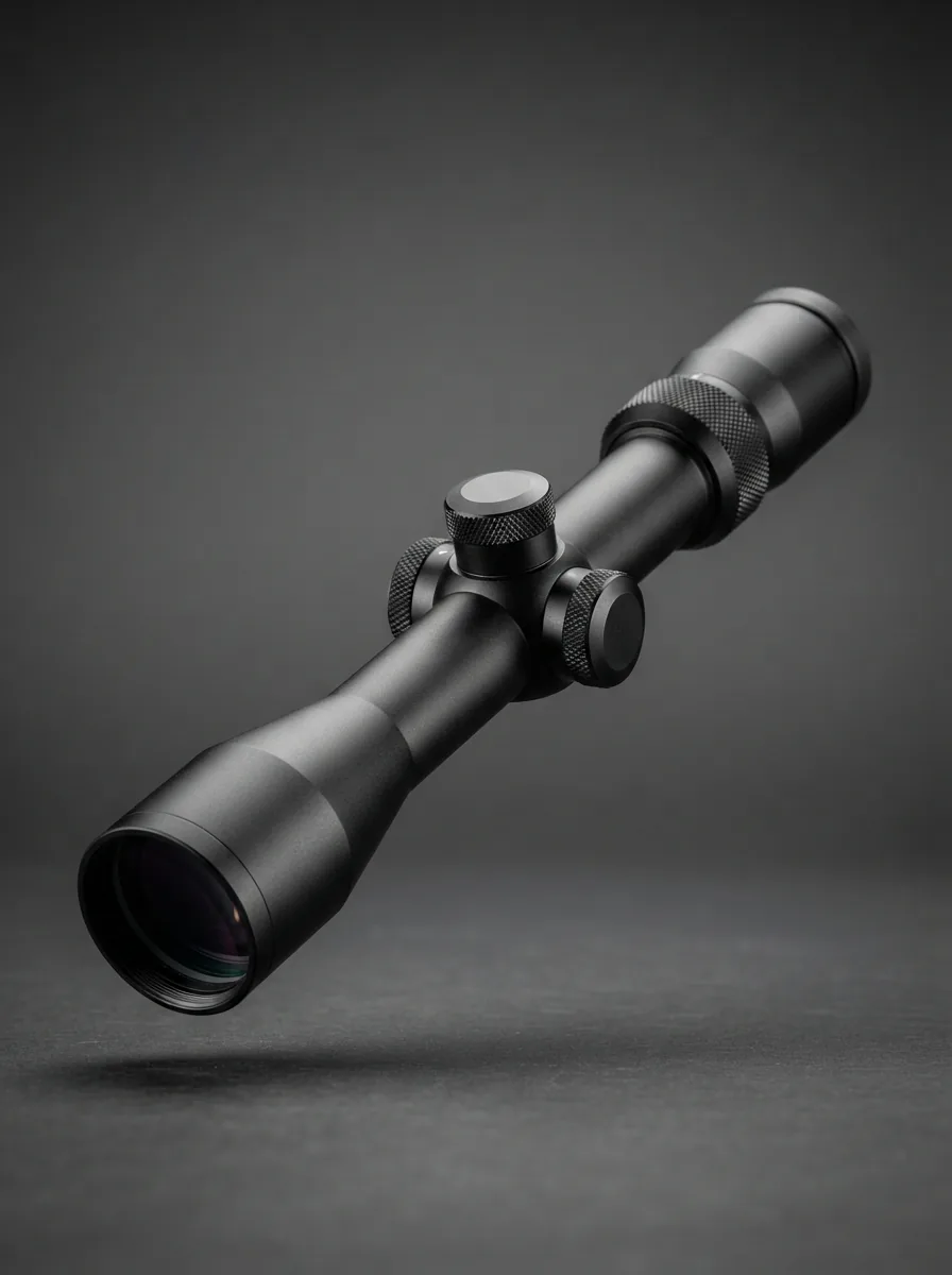 Simmons Pro Rimfire Riflescope, 3-9x32mm, displayed prominently against a clean background.